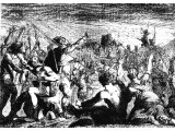 Arrival of the Ark in the camp of the Israelites